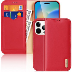 Dux Ducis Hivo Wallet Red (iPhone 14 Pro)