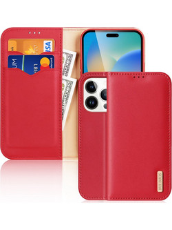 Dux Ducis Hivo Wallet Red (iPhone 14 Pro)