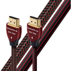 AudioQuest Cinnamon 48 Καλώδιο HDMI 2.1 Braided HDMI Male to HDMI Male 5m Black