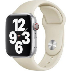 Devia Deluxe Sport Λουράκι Σιλικόνης Antique White (Apple Watch 38 / 40 / 41mm)