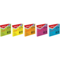 Αυτοκόλλητα ΧΑΡΤΑΚΙΑ OFFICE PAD NEON 76X76 100Φ Πορτοκαλί