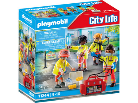 Playmobil City Life Ομάδα Διάσωσης για 4-10 Ετών 71244