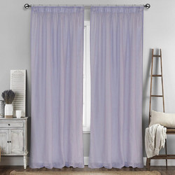 Lino Home Κουρτίνα με Τρέσα 145x295 Line 306 Lilac