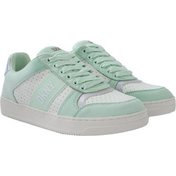 DKNY Odlin Γυναικεία Sneakers Πράσινα Mint Εκρού K4247129-AHU