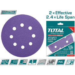 TOTAL ΣΕΤ ΓΥΑΛΟΧΑΡΤΑ 150mm 10τεμ ΓΙΑ TAT91501 / TF2041506 (TAC73150102) 17261