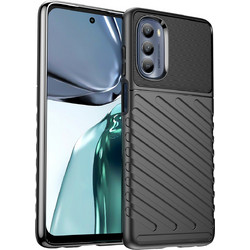 Thunder Case for Motorola Moto G62 5G silicone armor case black