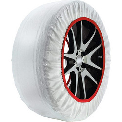 Husky Textile Medium Αντιολισθητικές Χιονοκουβέρτες για Επιβατικό 2τμχ