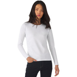 Γυναικείο μακρυμάνικο T- Shirt B & C TW08T White