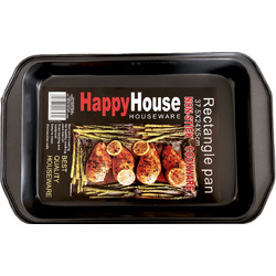 Happy House Ορθογώνιο Ταψί Φούρνου Αντικολλητική Επίστρωση 49cm
