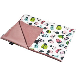 Lanila Ladybird Κουβέρτα Αγκαλιάς Βελουτέ 60x70 Ροζ