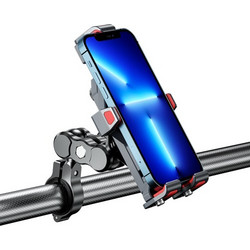Kewig M23-C Αντικραδασμική Περιστρεφόμενη 360 Βάση Κινητού 3.5" έως 7.0" για Μηχανή/Ποδήλατο Αλουμινίου με Κλείδωμα Ασφαλείας