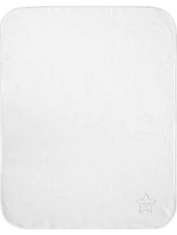Lorelli Polar Star Fleece Stars Κουβέρτα Αγκαλιάς 75x100 Λευκή