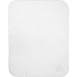 Lorelli Polar Star Fleece Stars Κουβέρτα Αγκαλιάς 75x100 Λευκή