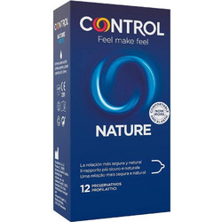 Control Feel Make Feel Nature Προφυλακτικά με Λιπαντικό 12τμχ