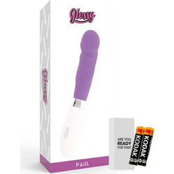 Glossy Paul Δονητής G-Spot 12cm Μωβ