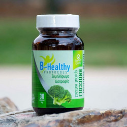 B-Healthy Broccoli Sprout Extract 1000mg 30 Κάψουλες
