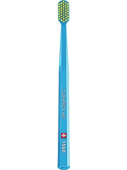 Curaprox CS 1560 Soft Οδοντόβουρτσα Γαλάζια Κίτρινη