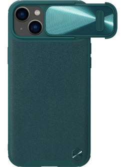 Nillkin Camshield Leather S Camera Cover Back Cover Green (iPhone 14 Plus)