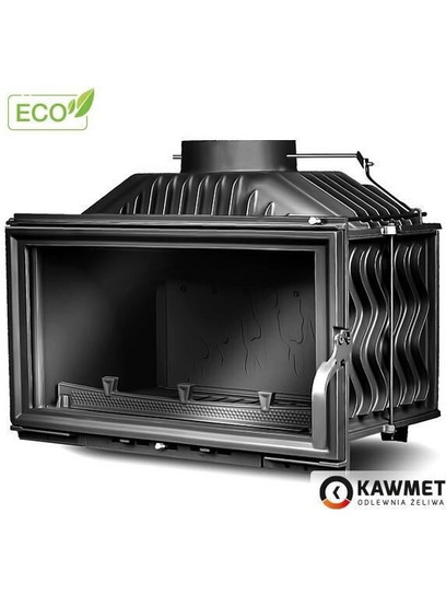 Kawmet W15 Eco Ενεργειακό Τζάκι Κασέτα Αερόθερμο Ξύλου Ίσιο 9.4kW