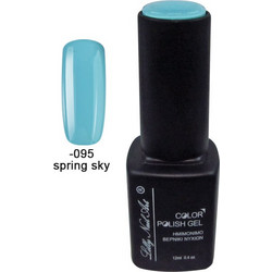 Lilly Nail Art Color Gel Spring Sky Ημιμόνιμο Βερνίκι Νυχιών 12ml