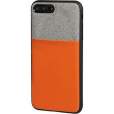 Lampa Duo Pocket Silver Line Θήκη Grey / Orange (iPhone 7 Plus / 8 Plus)