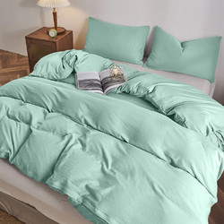 Lino Home Σεντόνι Υπέρδιπλο Βαμβακερό 240x260 Moderna Mint