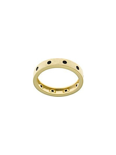 SALVATORE PLATA Δαχτυλίδι από ασήμι 925 Gold (Μέγεθος:56) 211S0120/16