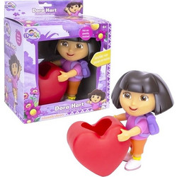 Φιγούρα Γλάστρα Dora The Explorer Με Καρδιά 20cm