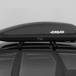 Farad Crub Duo Μπαγκαζιέρα Οροφής Αυτοκινήτου 430lt Μαύρη