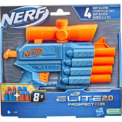 Hasbro Nerf Elite 2.0 Prospect QS4 Εκτοξευτής για 8+ Ετών