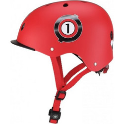 Globber Κράνος Elite Lights XS/S(48-53cm) New Red Racing 507-102