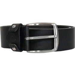 Timberland Loop Logo Ανδρική Ζώνη Δερμάτινη 40mm Μαύρη A1BY8-001
