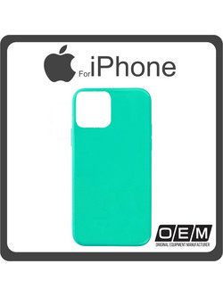 Θήκη Πλάτης - Back Cover, Solid Silicone Σιλικόνη TPU Green Πράσινο For iPhone 12 Pro Max