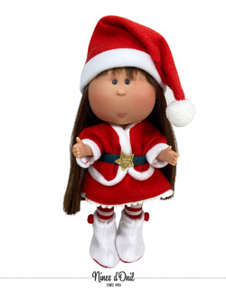 Nines d' Onil Christmas Collection Mia Κόκκινη 30cm