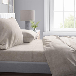 Dimcol Σετ Σεντόνια Μονά Βαμβακερά 160x240 Shadow 11 Beige