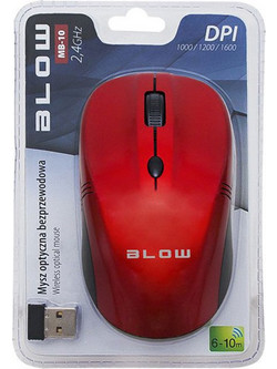 Blow MB-10 Ασύρματο Ποντίκι Red