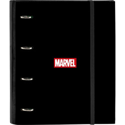 Φάκελος δακτυλίου Marvel Μαύρο (27 x 32 x 3.5 cm)