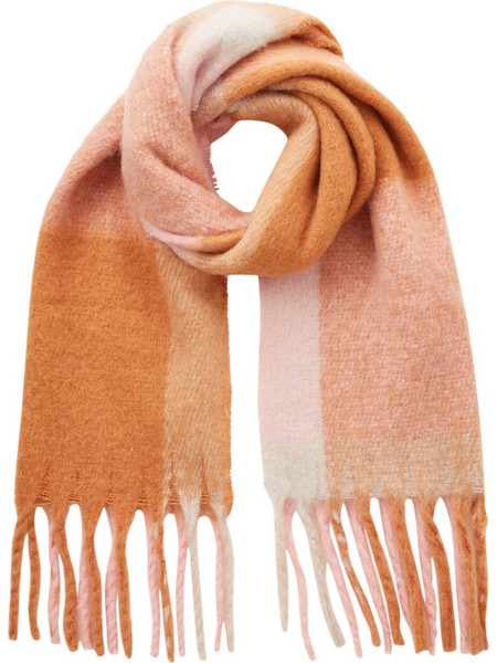 TOM TAILOR ΚΑΣΚΟΛ ΓΥΝΑΙΚΕΙΟ 1033068-30437 (30437/AMBER PINK CHECK)