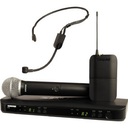 Shure BLX1288/P31 Σετ 2 Ασύρματα Χειλόφωνα