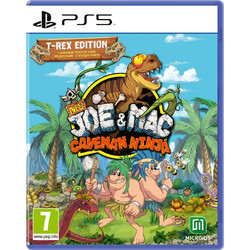 New Joe & Mac Caveman Ninja T-Rex Edition PS5