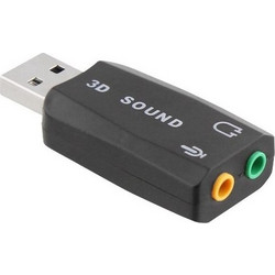 T nB ADAUSB51 USB AUDIO ADAPTOR TO 2 x 3.5mm