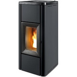 MCZ Mida Air 8 Black Σόμπα Pellet Αερόθερμη 8.2kW