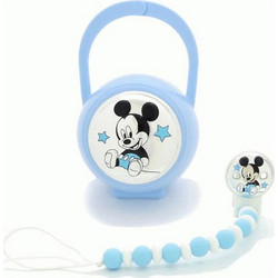 Disney Mickey Mouse σετ με θήκη και πιπιλοπιάστρα VLD368C VLD368C