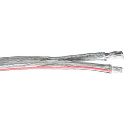 Καλώδιο μεγαφωνικό (ηχείων) 2x2.5mm διάφανο με μόνωση TCCA - 9-52250