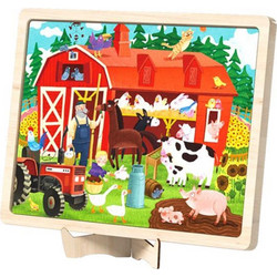 Παιδικό Puzzle Mideer Farm Cottage 48 Κομμάτια