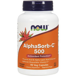 Now Foods AlphaSorb-C 500 90 Κάψουλες