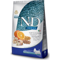 Farmina N&D Ocean Grain Free Adult Mini with Herring & Orange 2.5kg