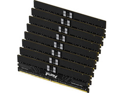 Kingston Fury Renegade Pro 128GB (8X16GB) DDR5 5600MHz Black
