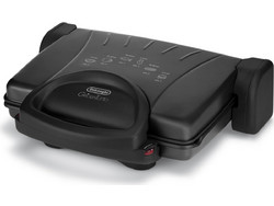 Delonghi CG298.BK Τοστιέρα Γκριλιέρα με Αποσπώμενες Πλάκες για 4 Τοστ 1800W