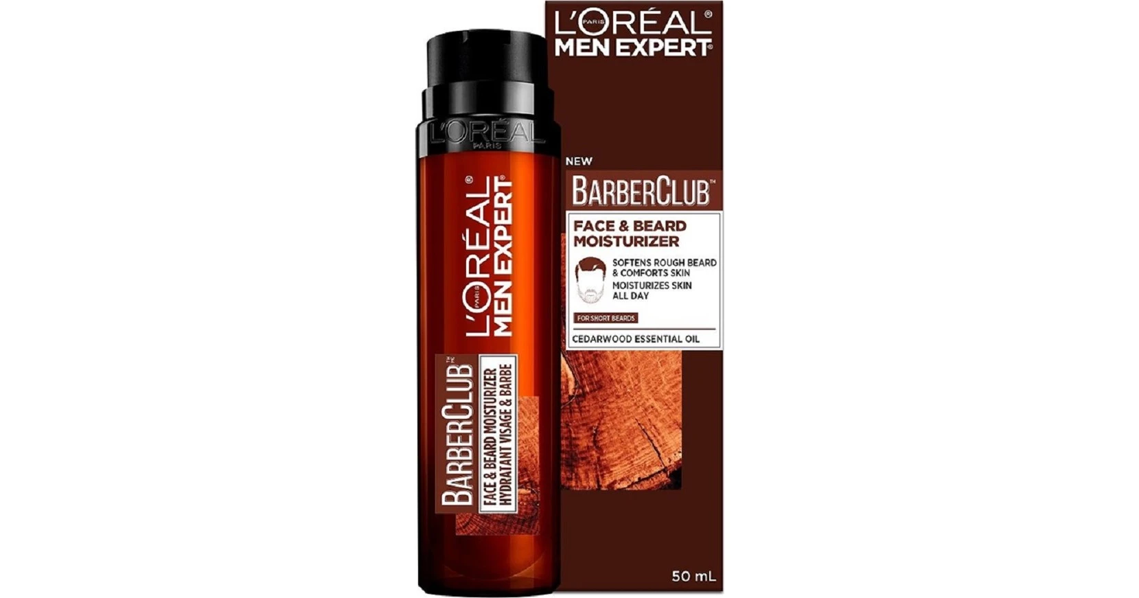L'Oreal Paris Men Expert Barber Club Short Beard & Face Moisturizer